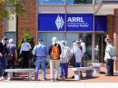 A group from HamXposition toured ARRL Headquarters and W1AW.